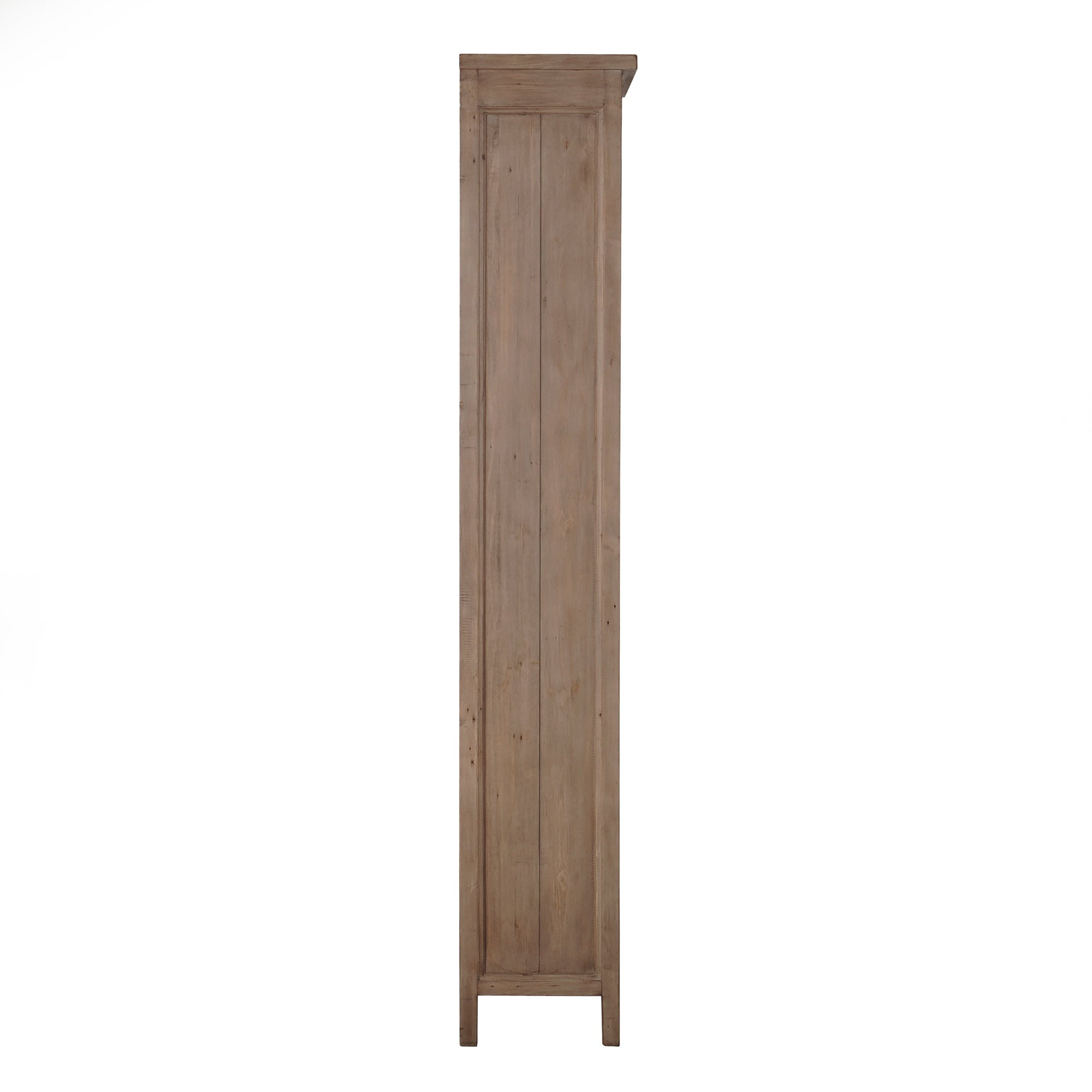 Five Shelves Wood Bookcase