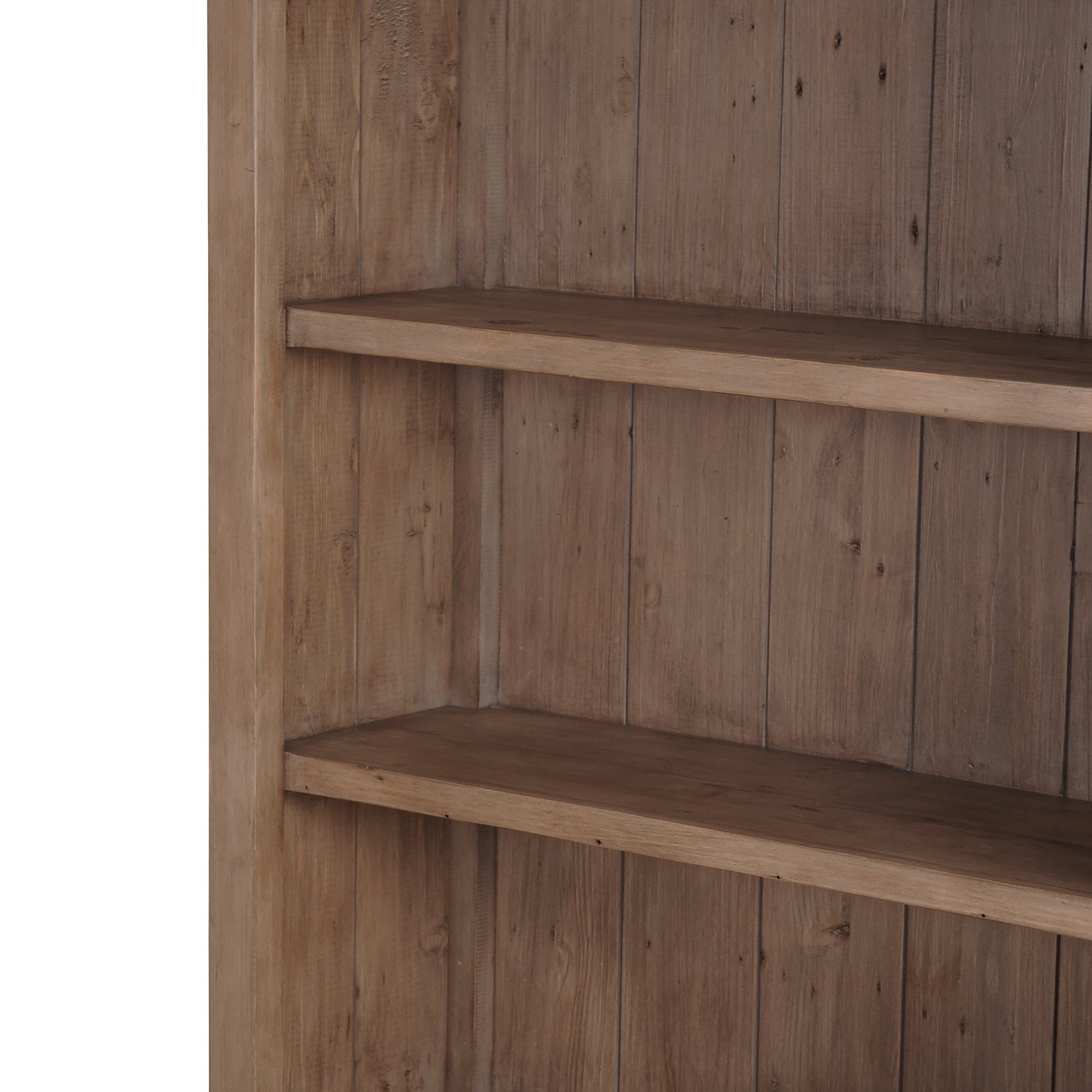 Five Shelves Wood Bookcase