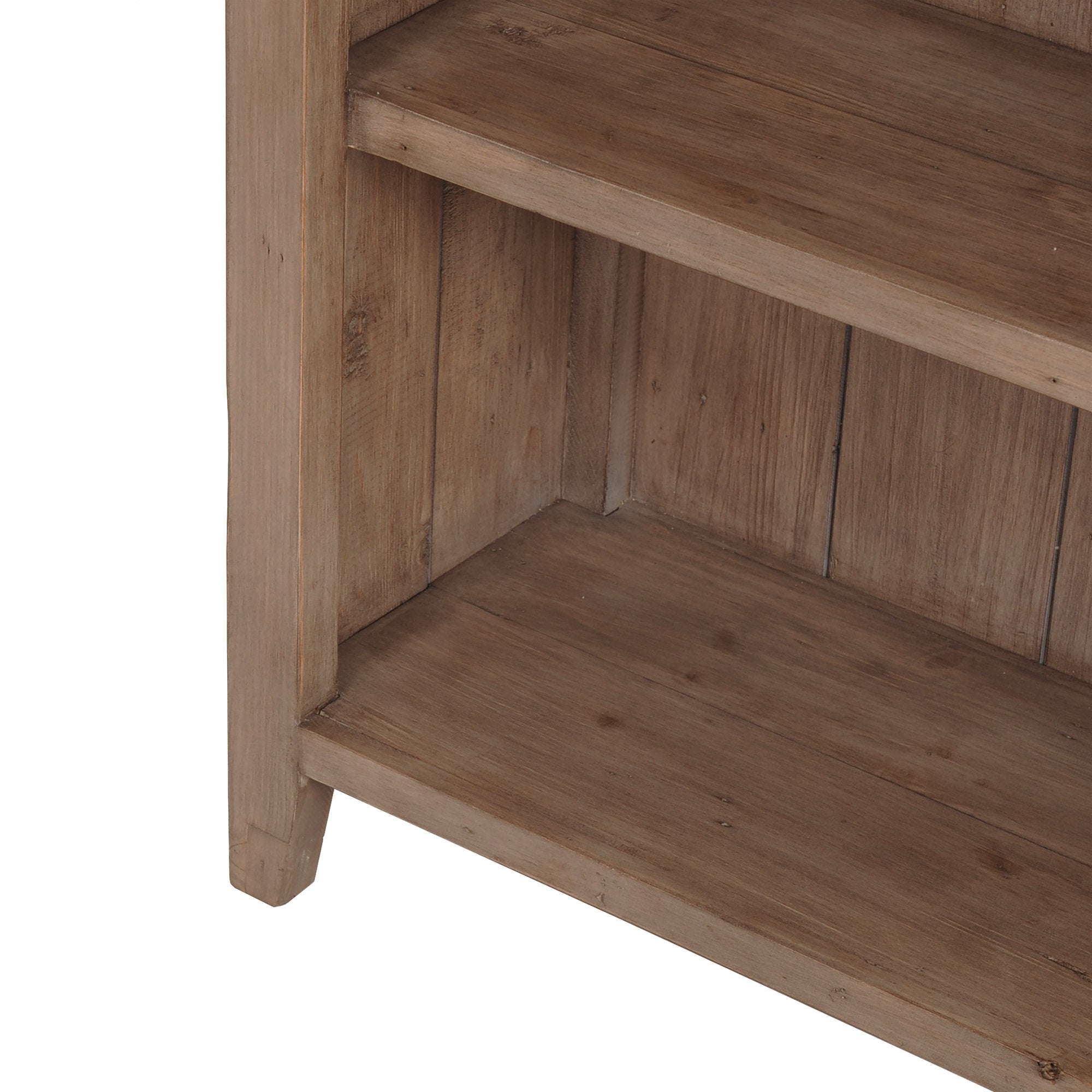 Five Shelves Wood Bookcase
