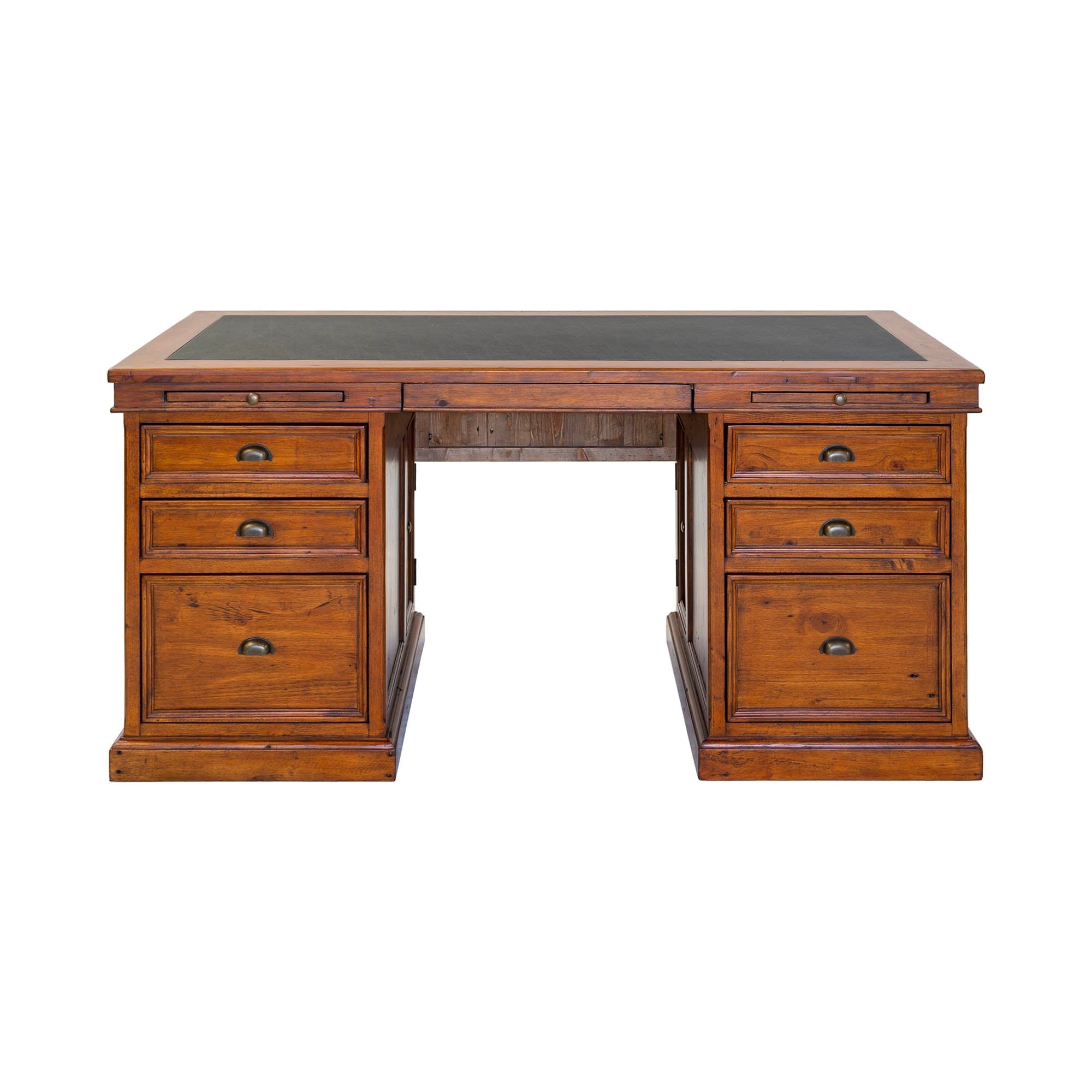 Solid Wooden Double Desk