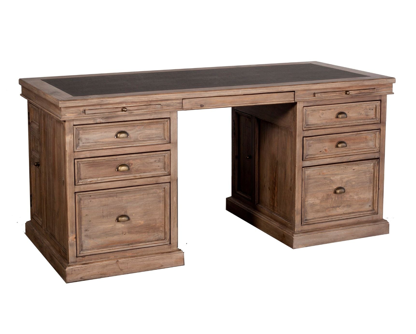 Solid Wooden Double Desk