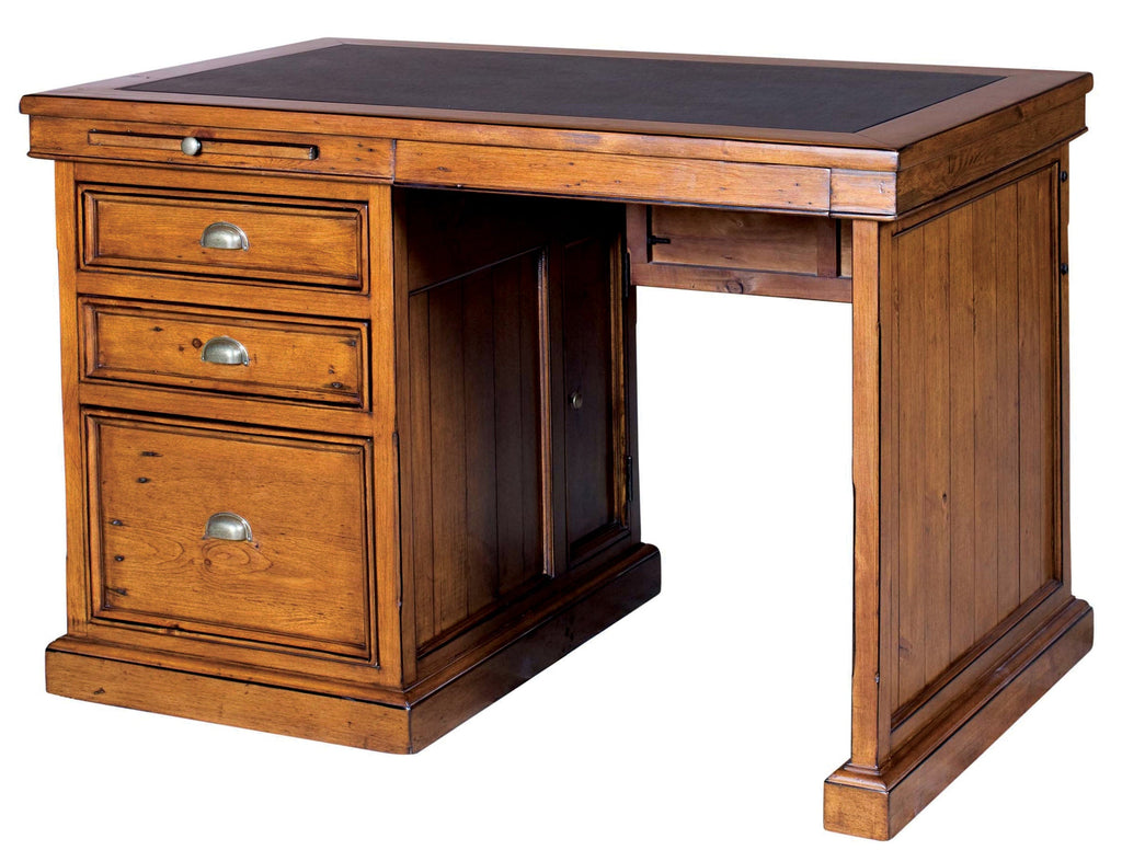 Three Drawers Wooden Single Desk