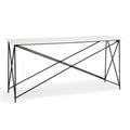 Marble Top Rectangular Console Table