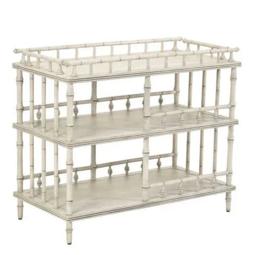Bamboo Made White Server