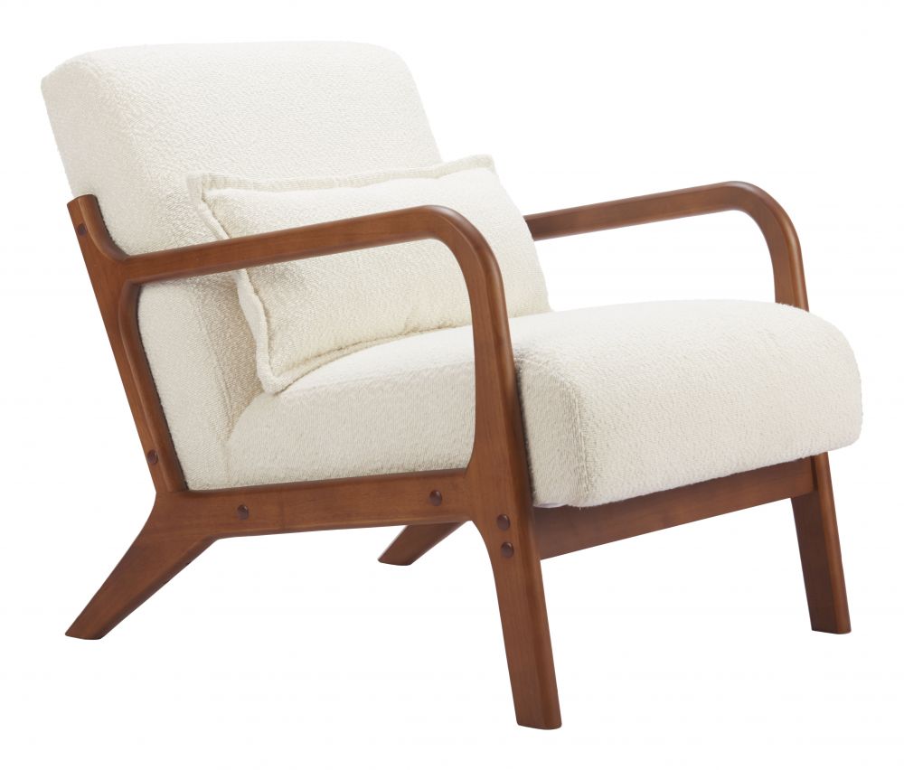 Textured Fabric Accent Chair