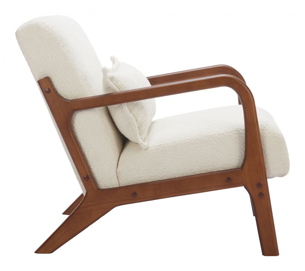 Textured Fabric Accent Chair