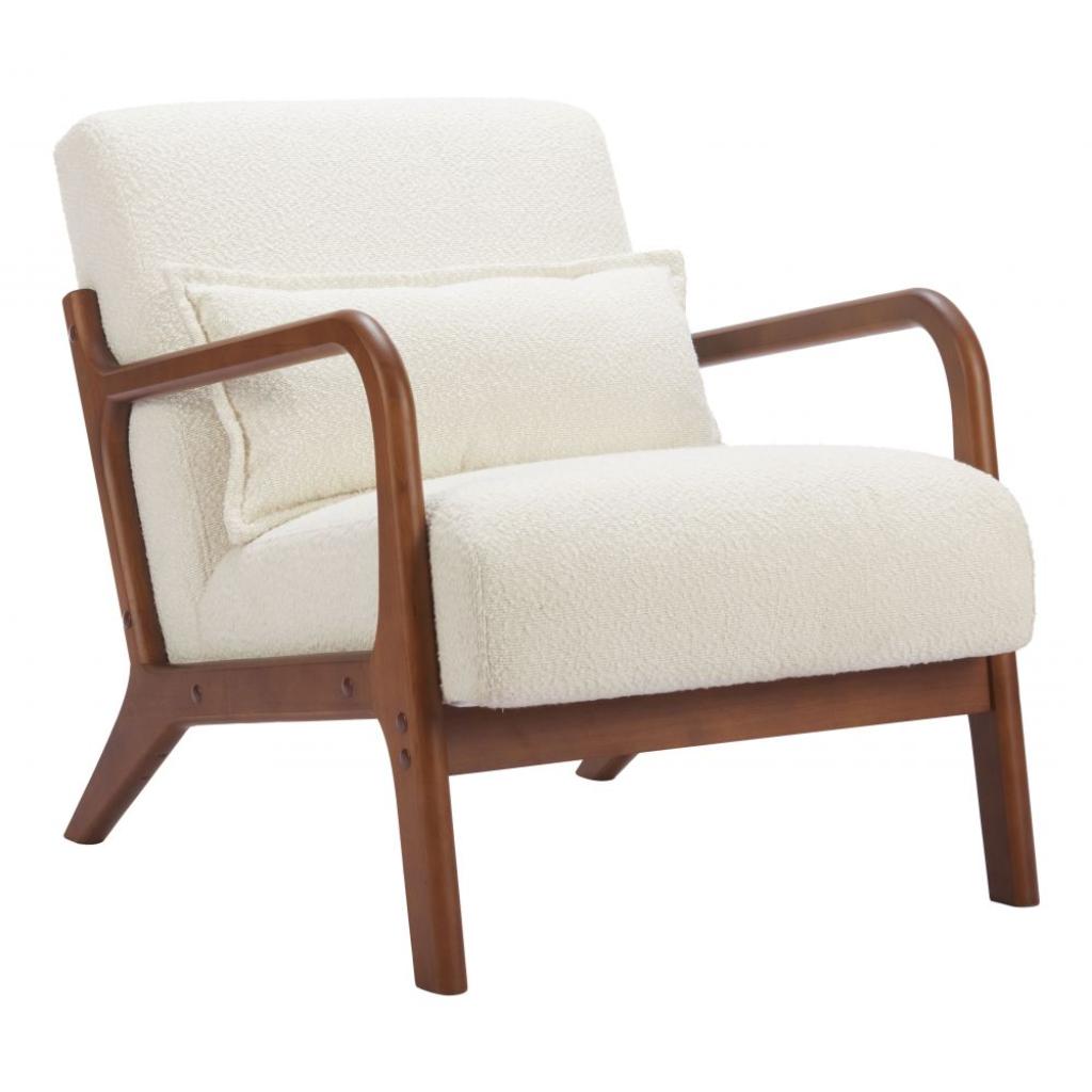 Textured Fabric Accent Chair
