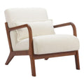 Textured Fabric Accent Chair