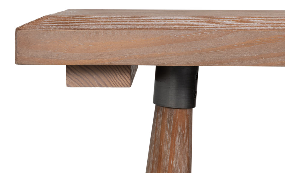 Natural Wooden Console Table