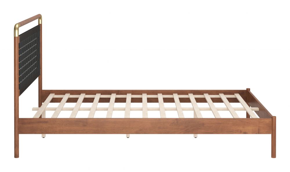 Faux Leather Bed