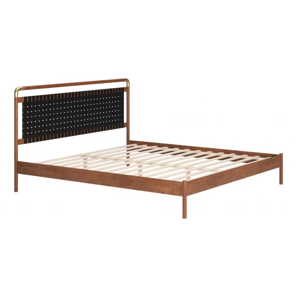 Faux Leather Bed