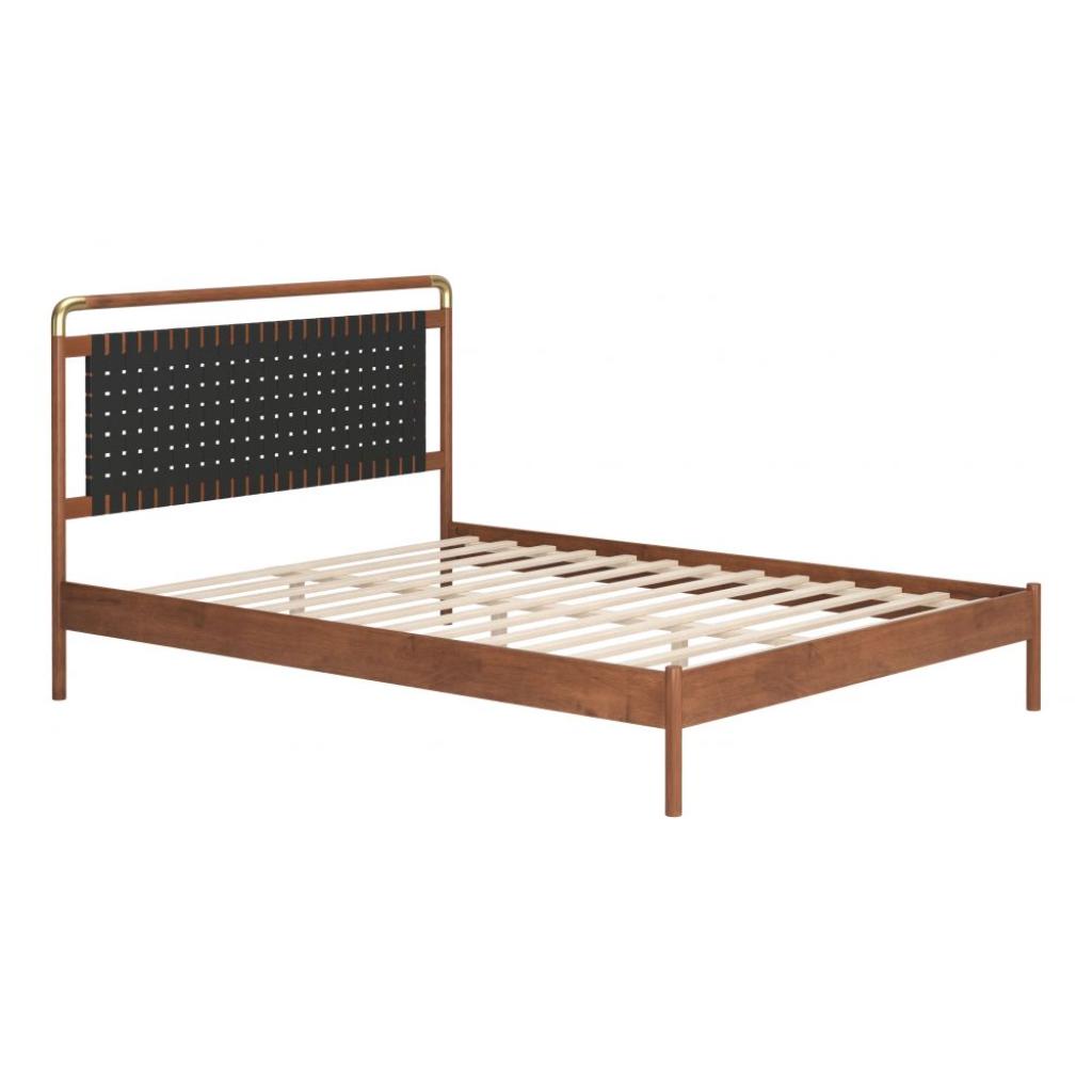 Faux Leather Bed
