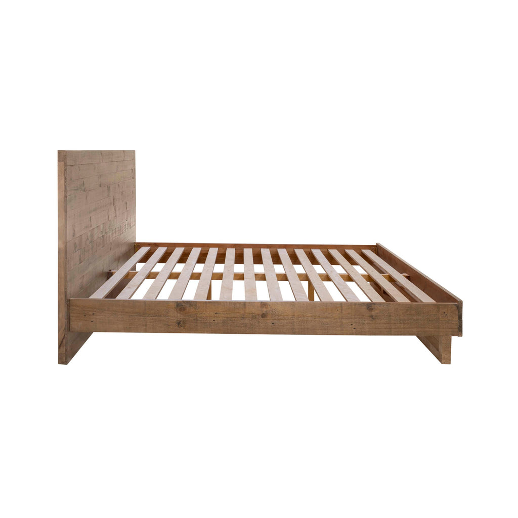 Wooden Brown Modern Bed