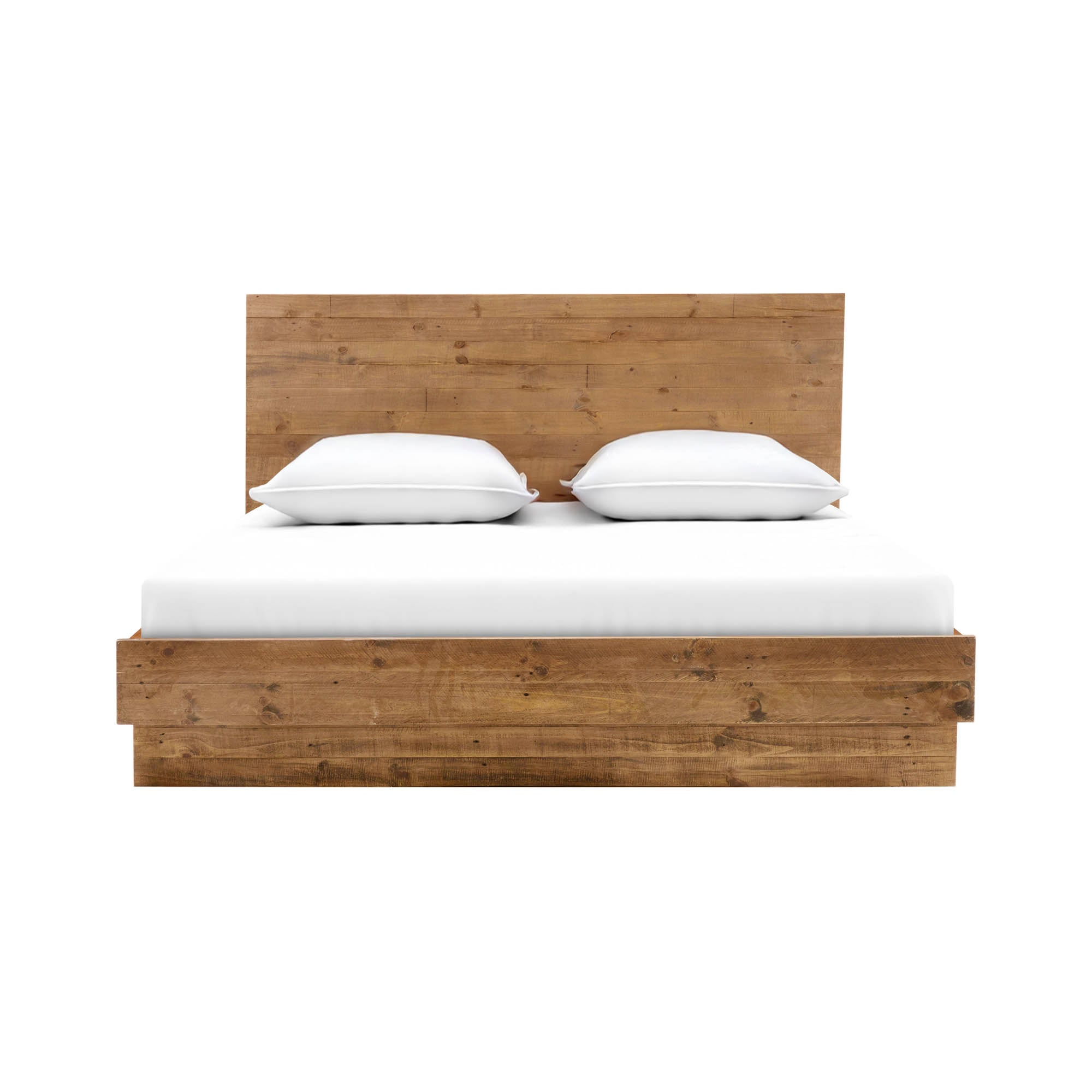 Wooden Brown Modern Bed