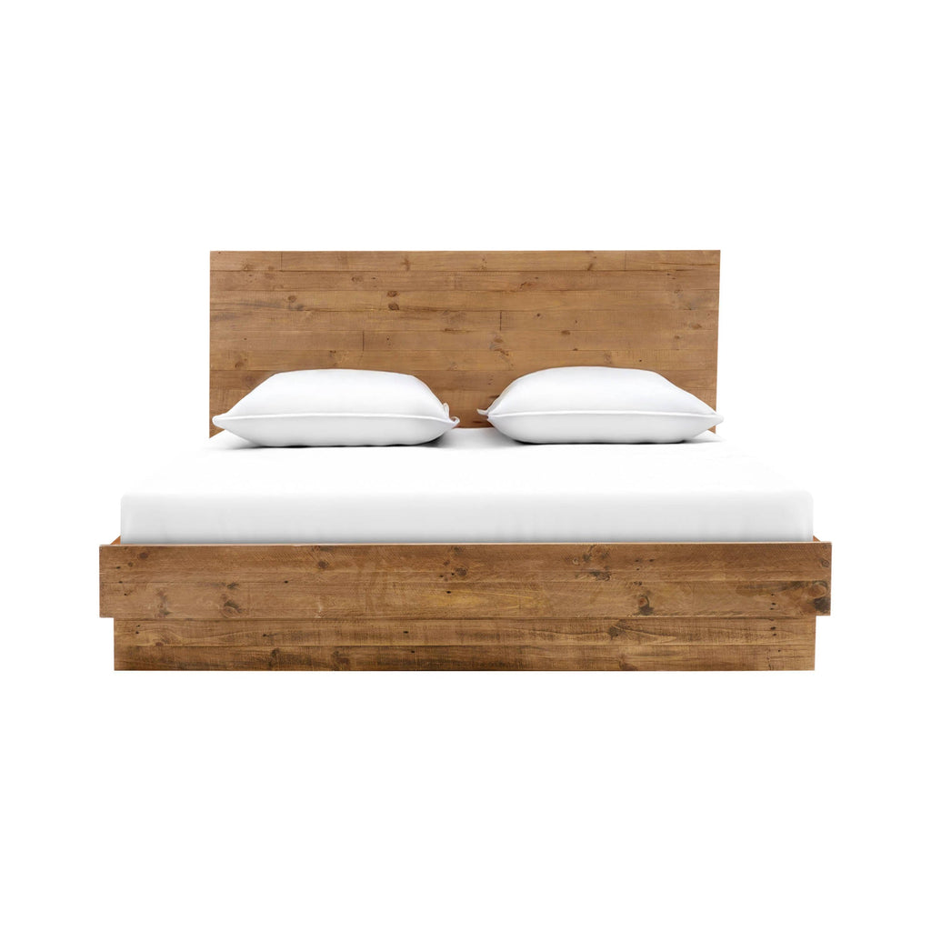 Wooden Brown Modern Bed
