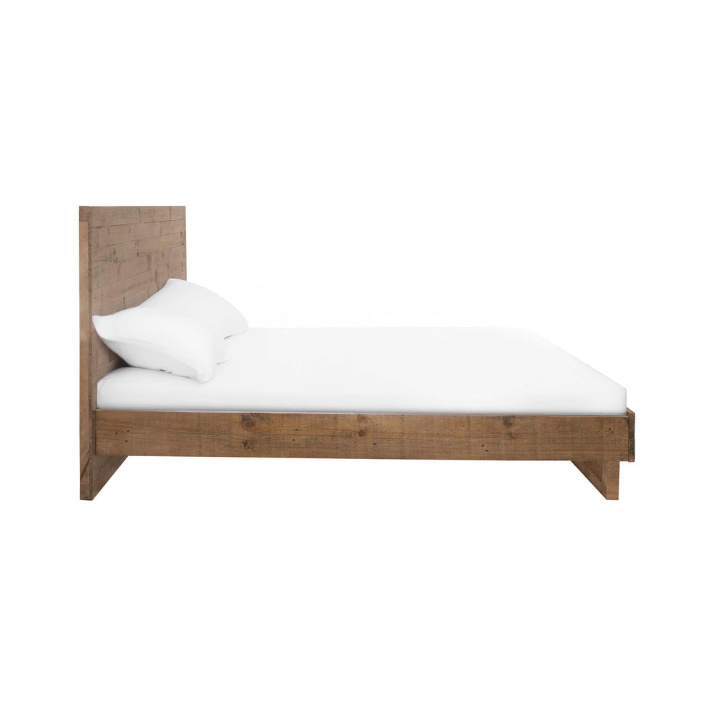 Wooden Brown Modern Bed