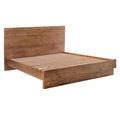 Wooden Brown Modern Bed