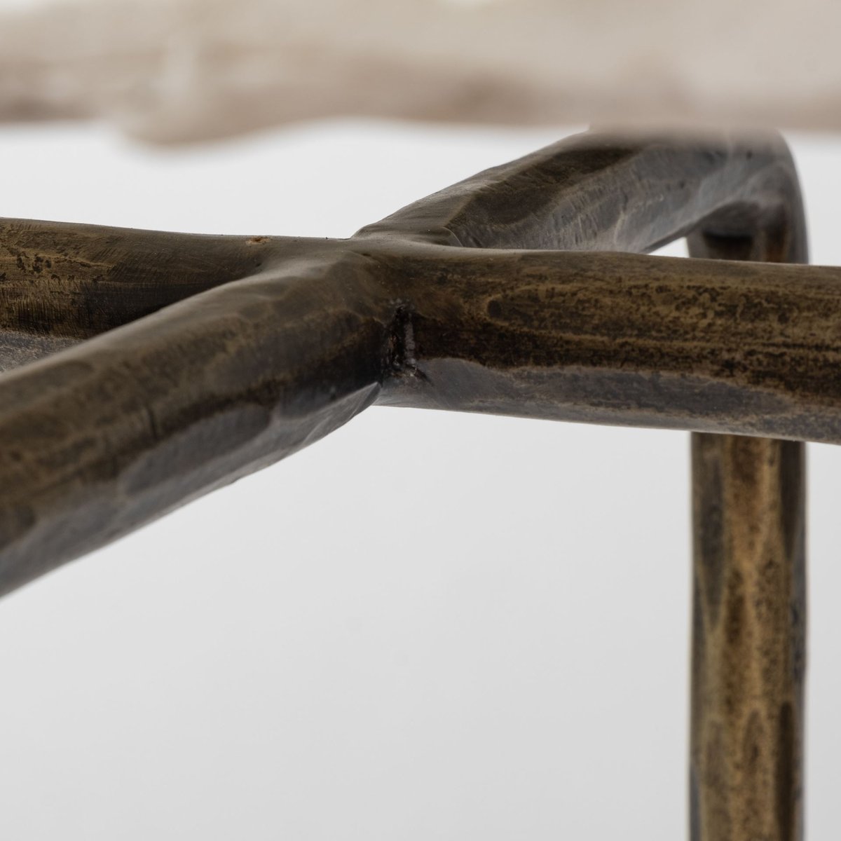 White Marble Top Rectangular Console Table