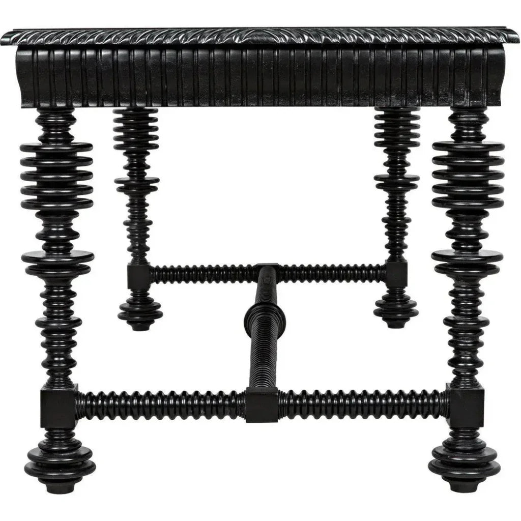 Carved Wooden Desk