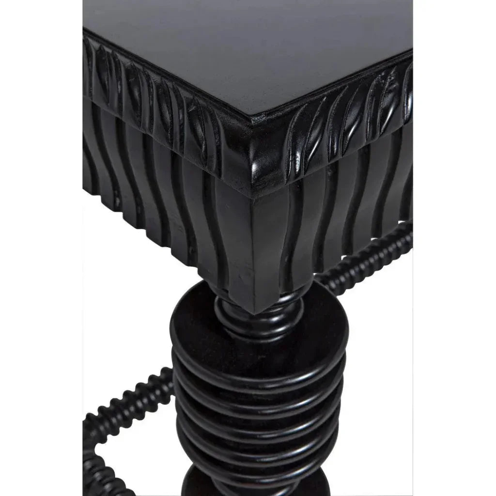Carved Wooden Desk