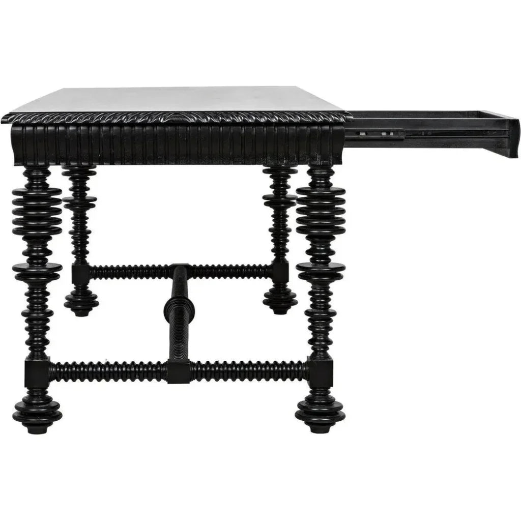 Carved Wooden Desk