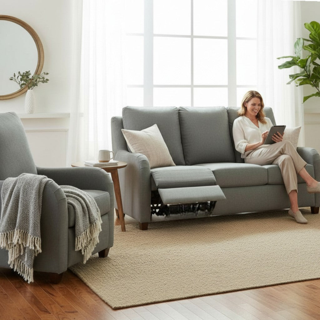 Luxury Power Motion Leather Sofa