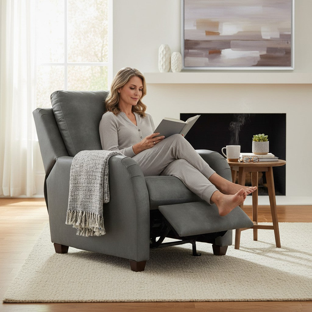 Luxury Power Motion Leather Sofa