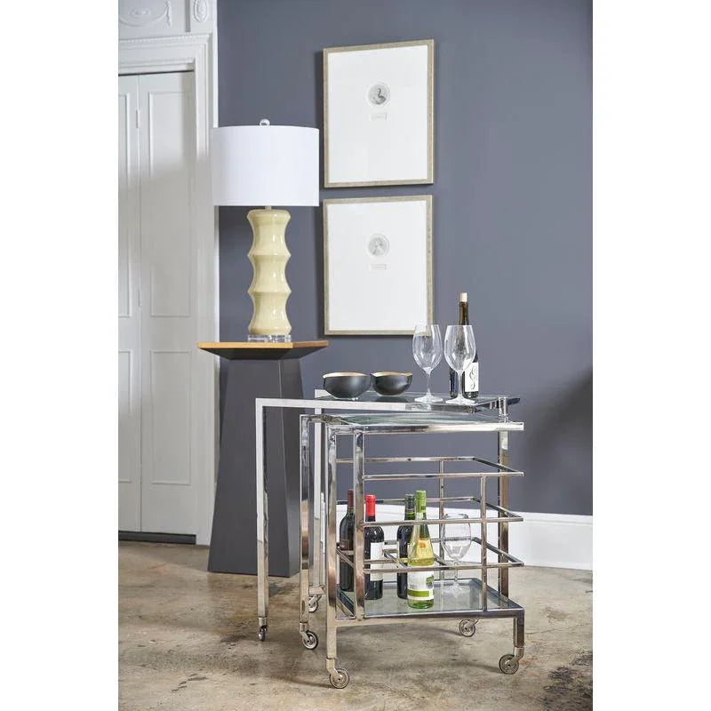 Nickel Fame Bar Cart