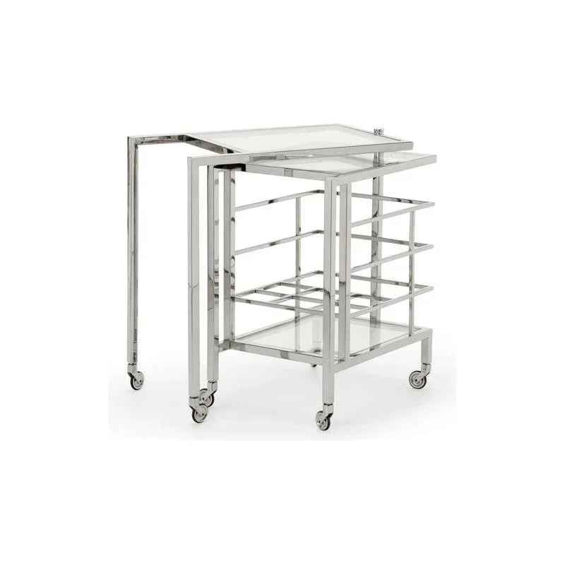 Nickel Fame Bar Cart
