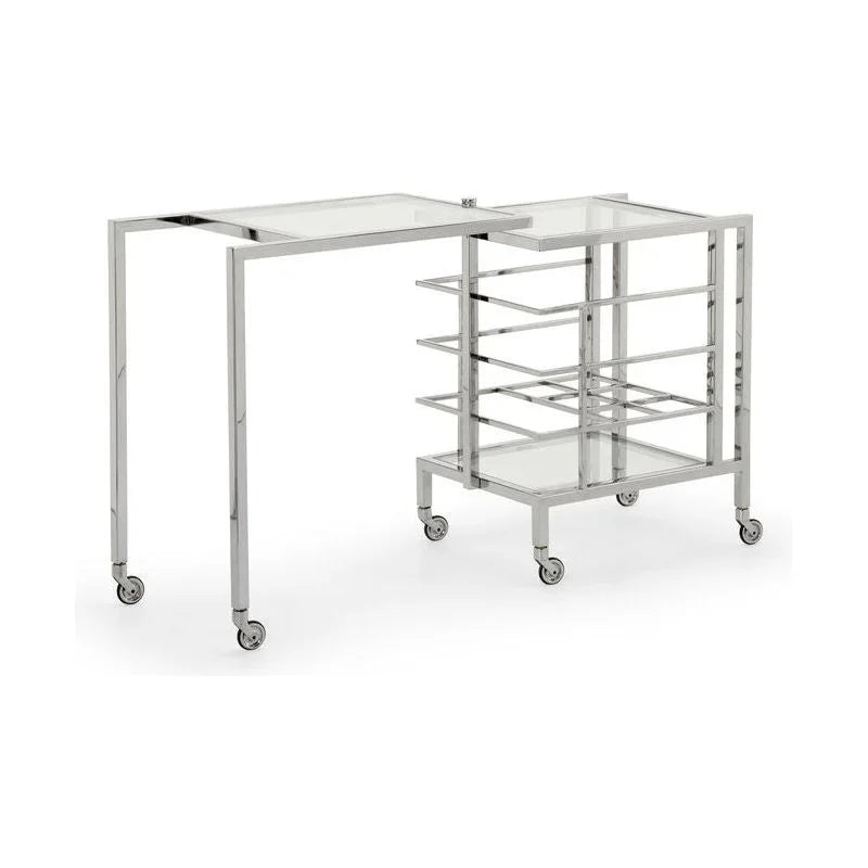 Nickel Fame Bar Cart