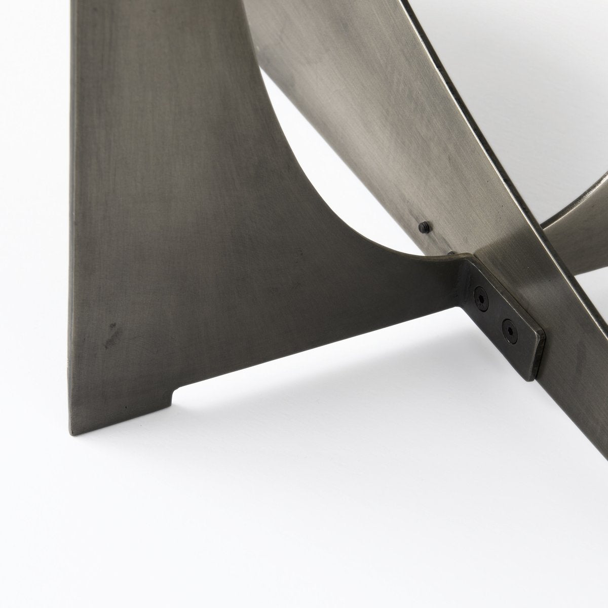 Black Marble Top Rectangular Console Table