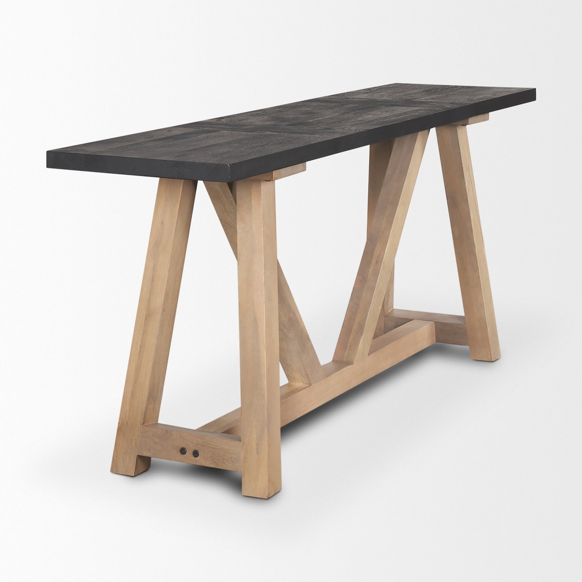 Two-Toned Wooden Console Table
