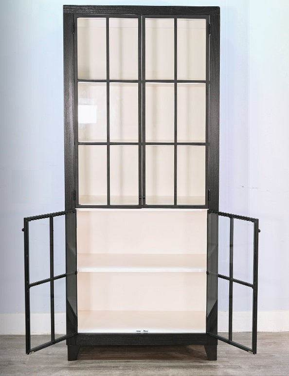 Wooden Black Bookcase