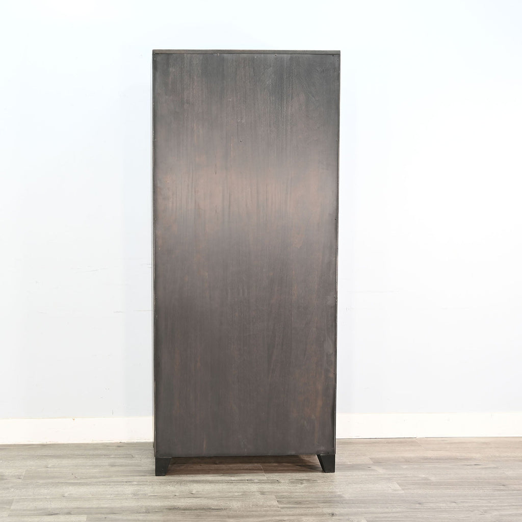 Wooden Black Bookcase
