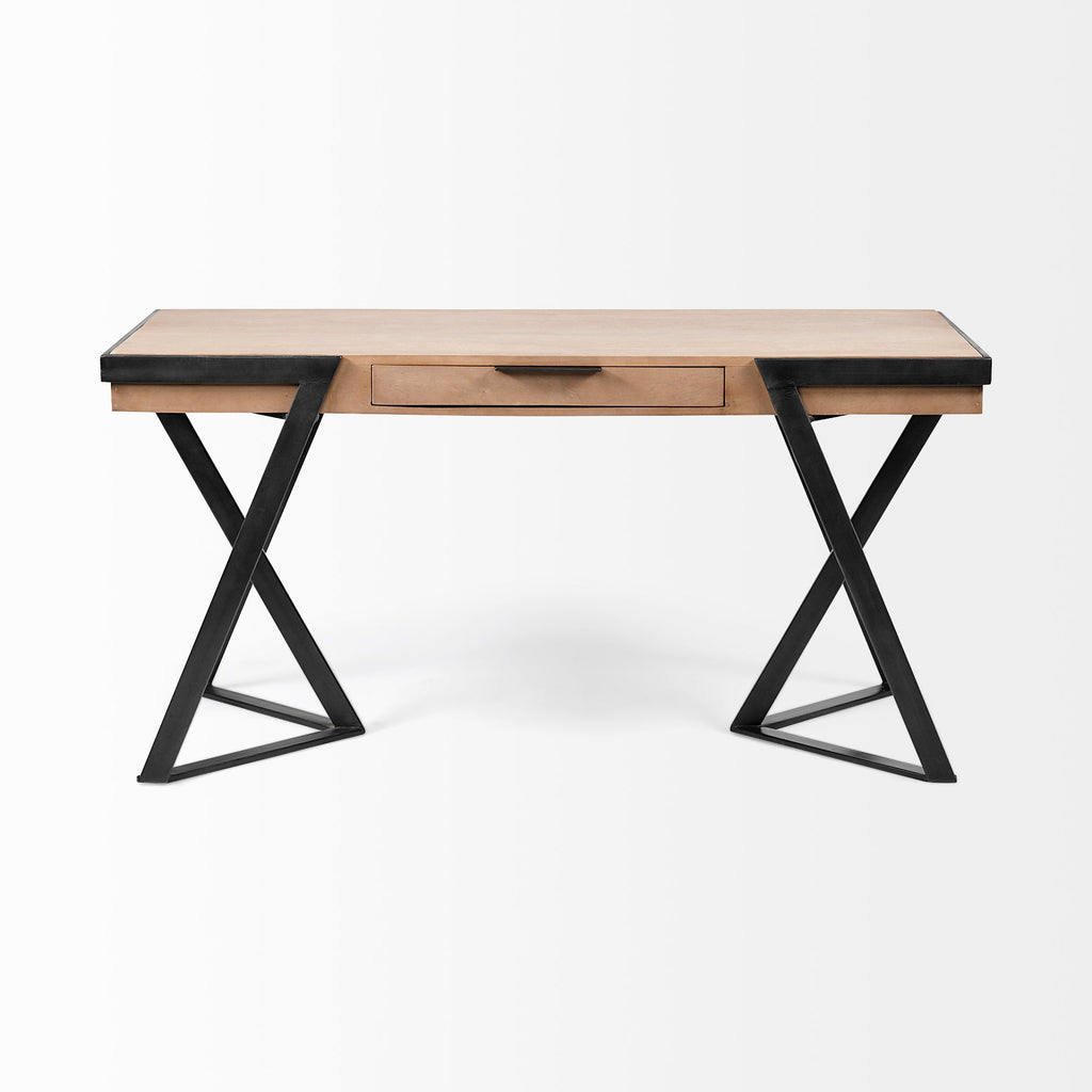 Wood Top Office Desk