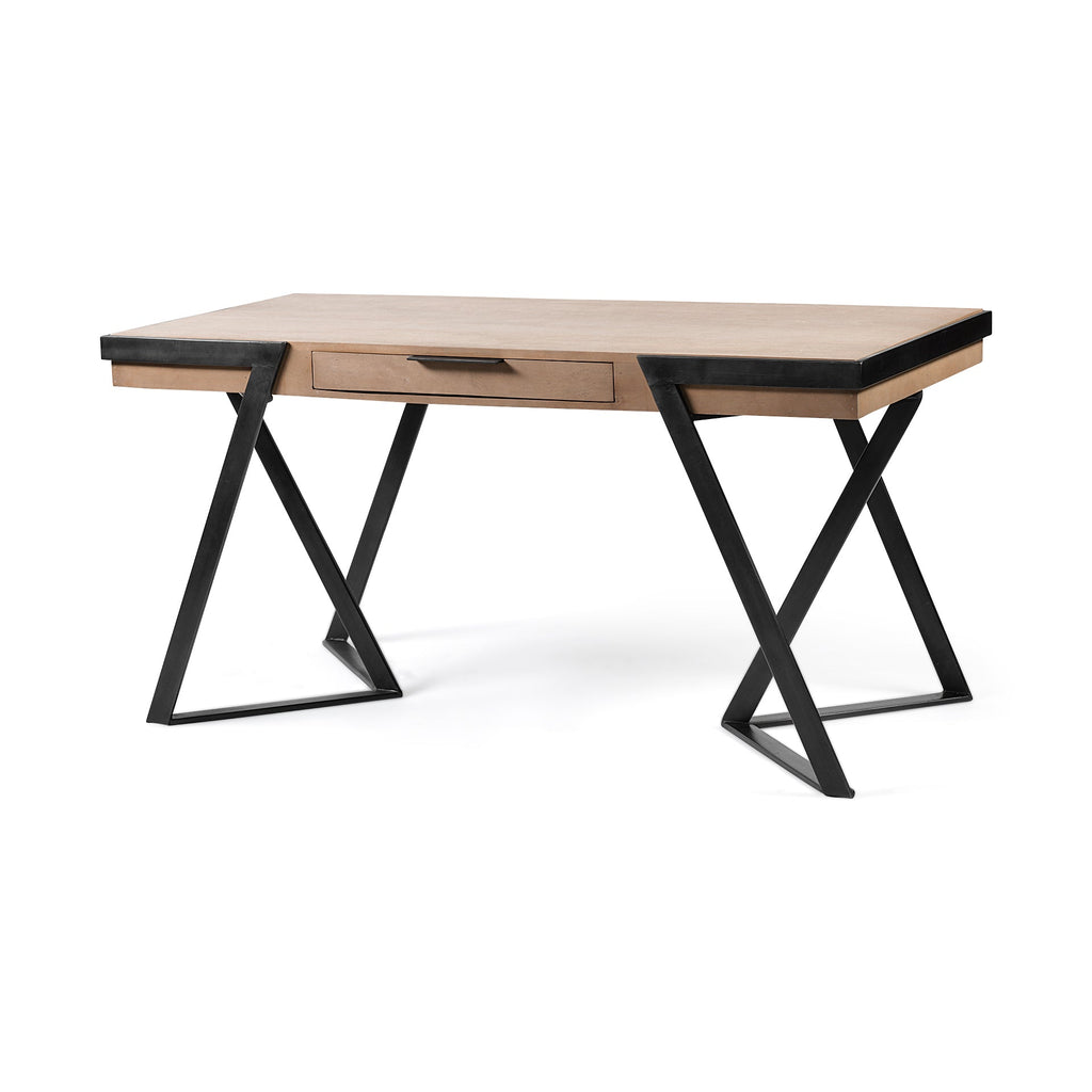 Wood Top Office Desk