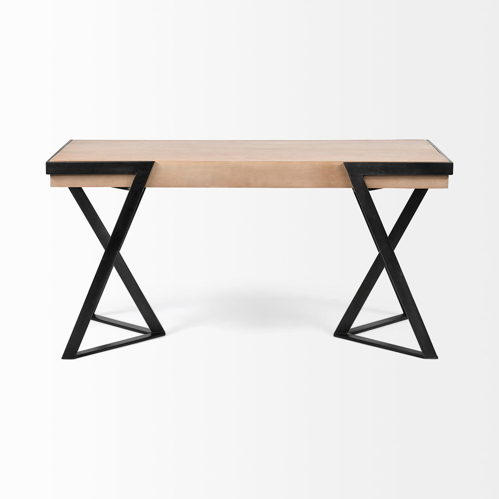 Wood Top Office Desk