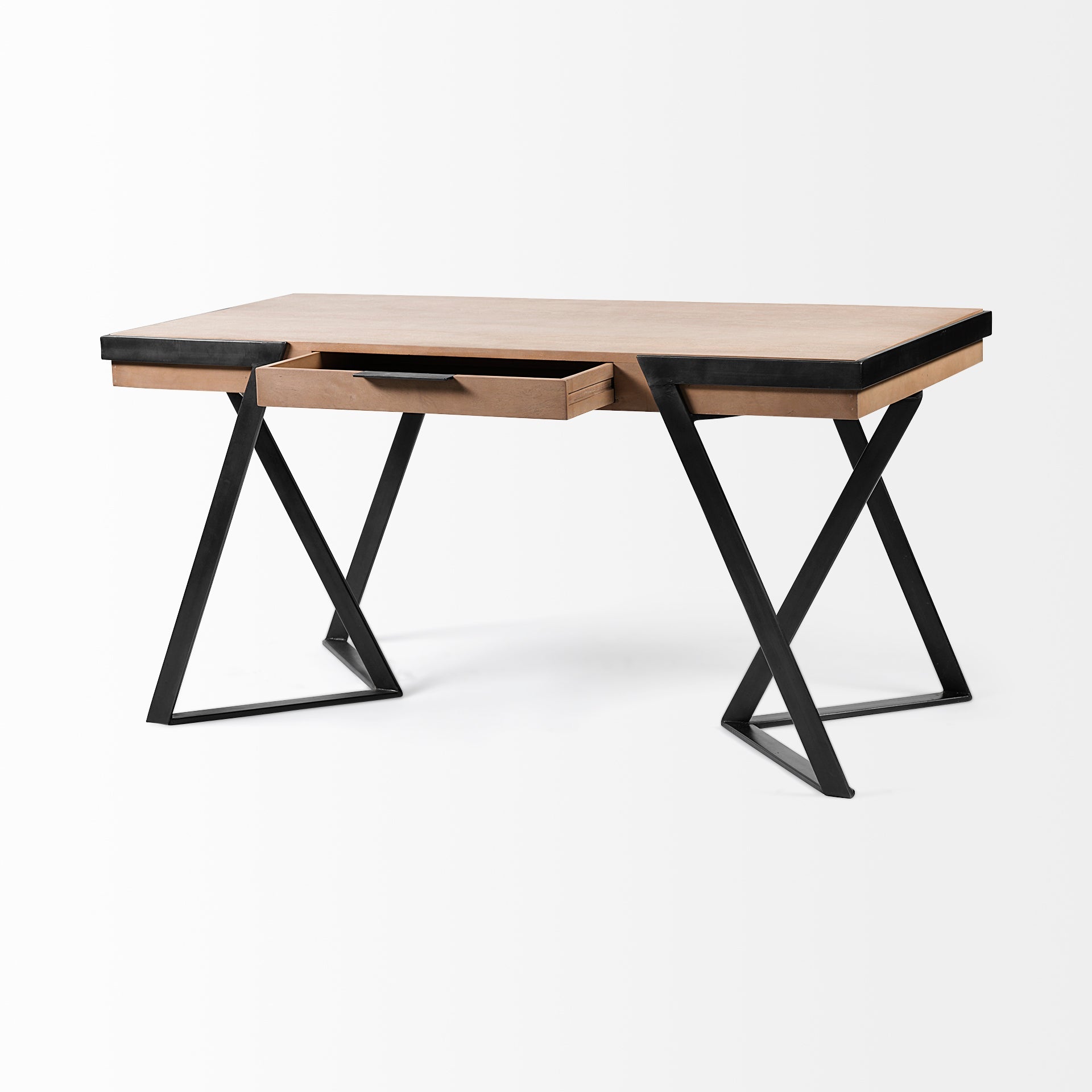 Wood Top Office Desk