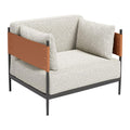 Faux Leather Armchair