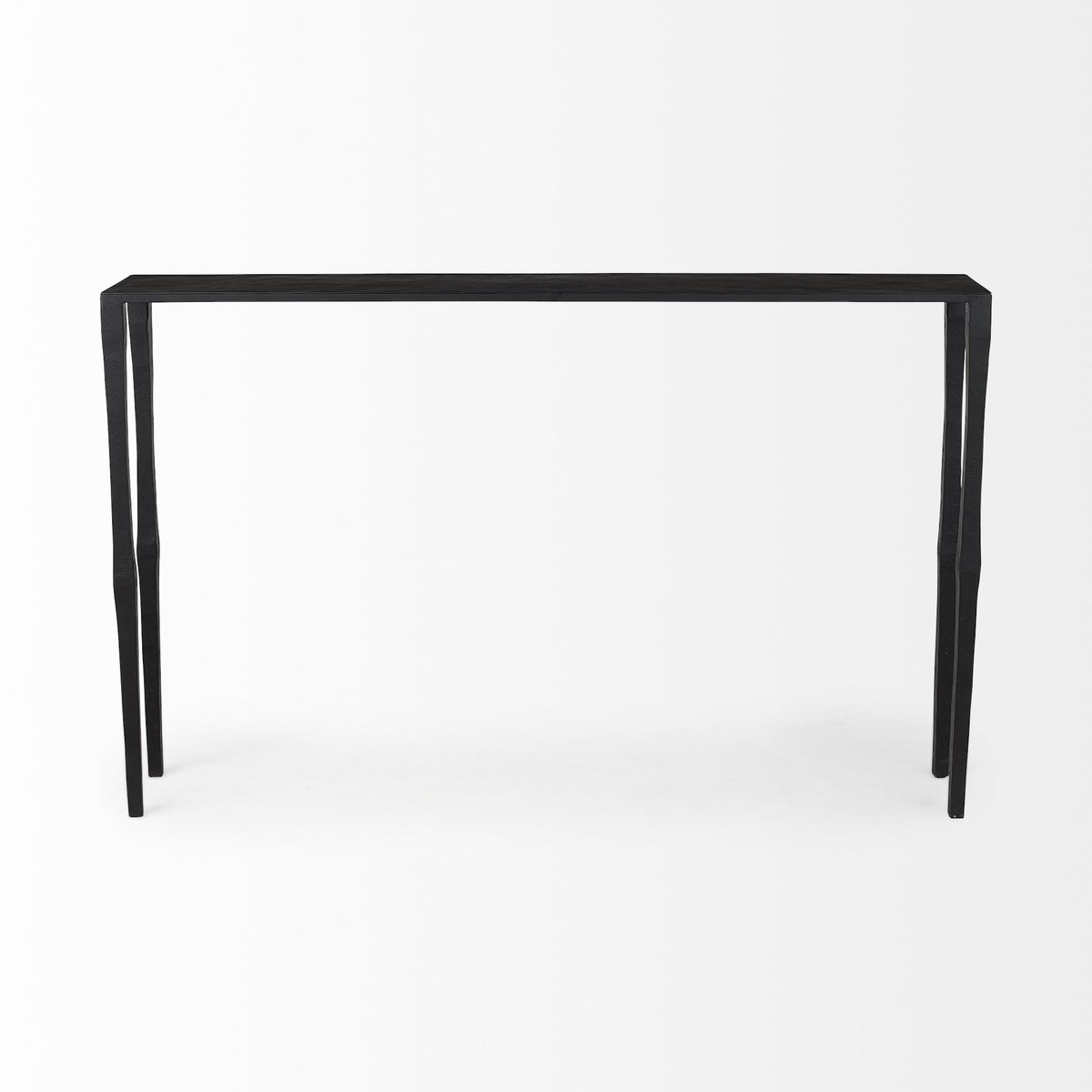 Iron Black Console Table