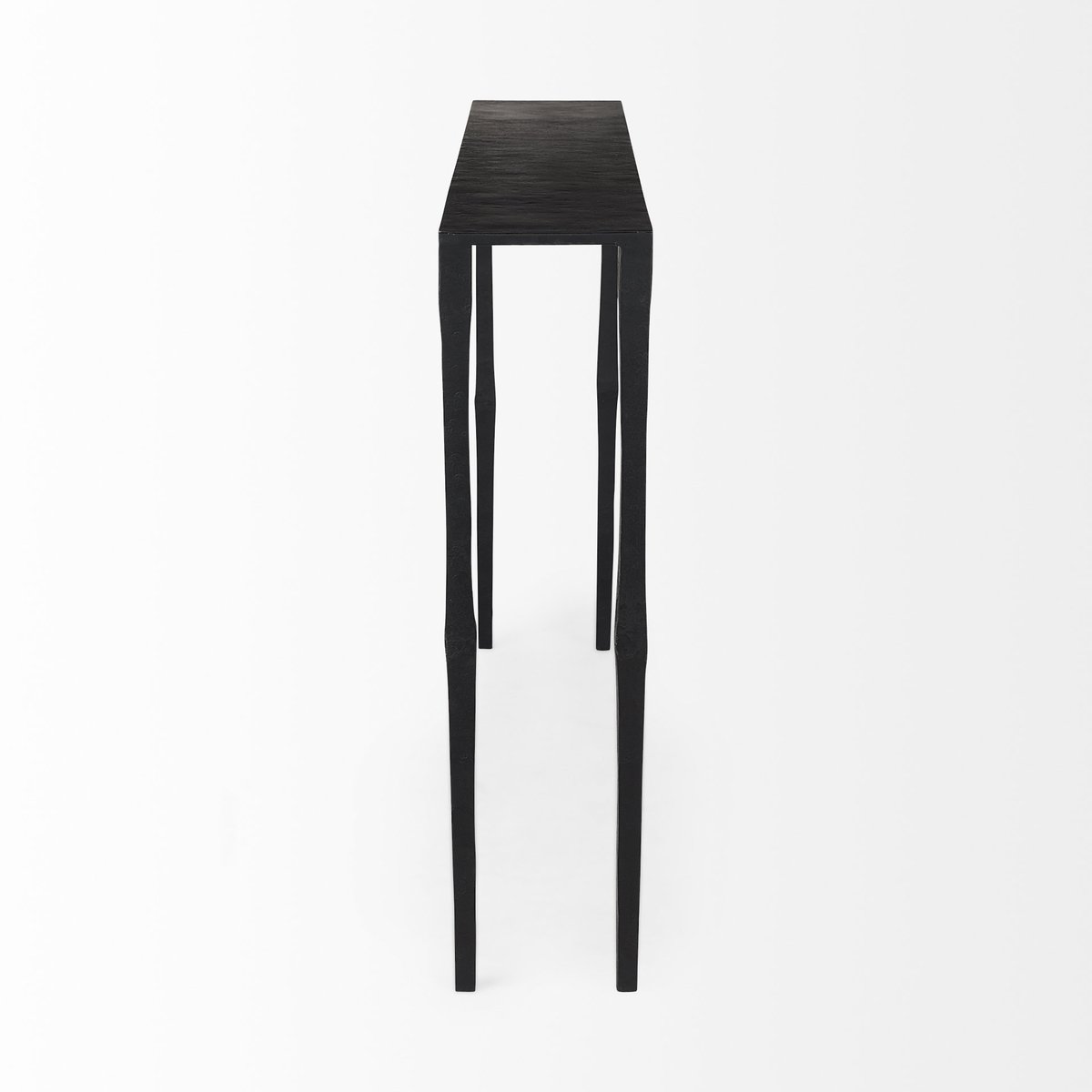 Iron Black Console Table