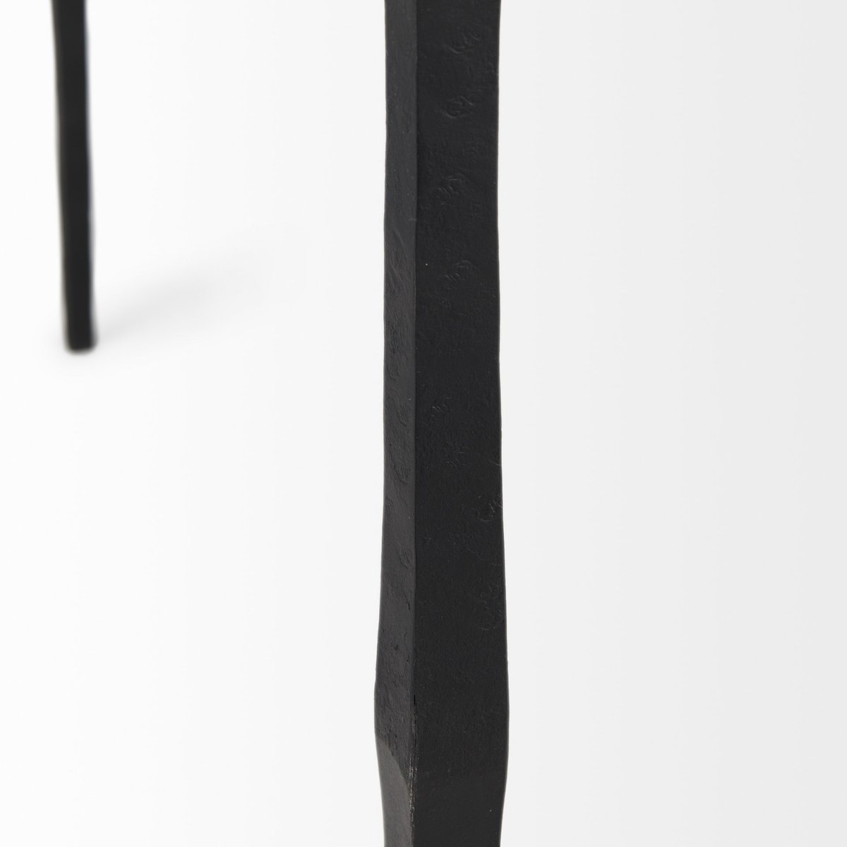Iron Black Console Table