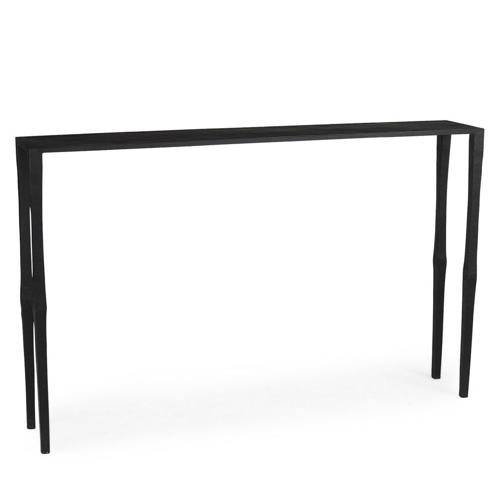 Iron Black Console Table