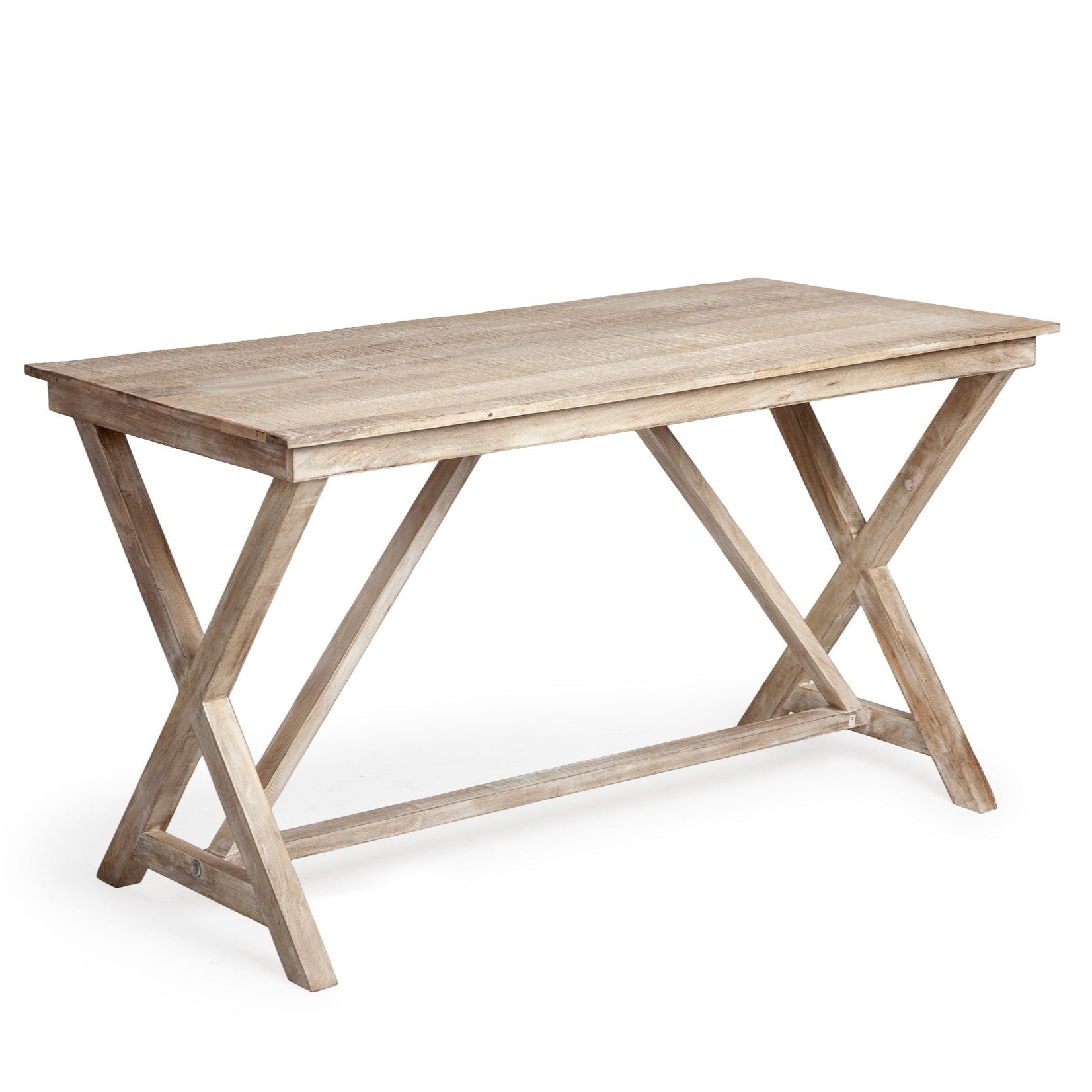 Frame Natural Wooden Office Desk