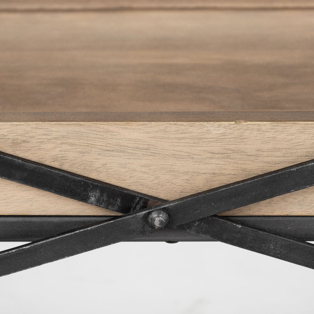 Wooden Rectangular Console Table