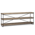 Wooden Rectangular Console Table