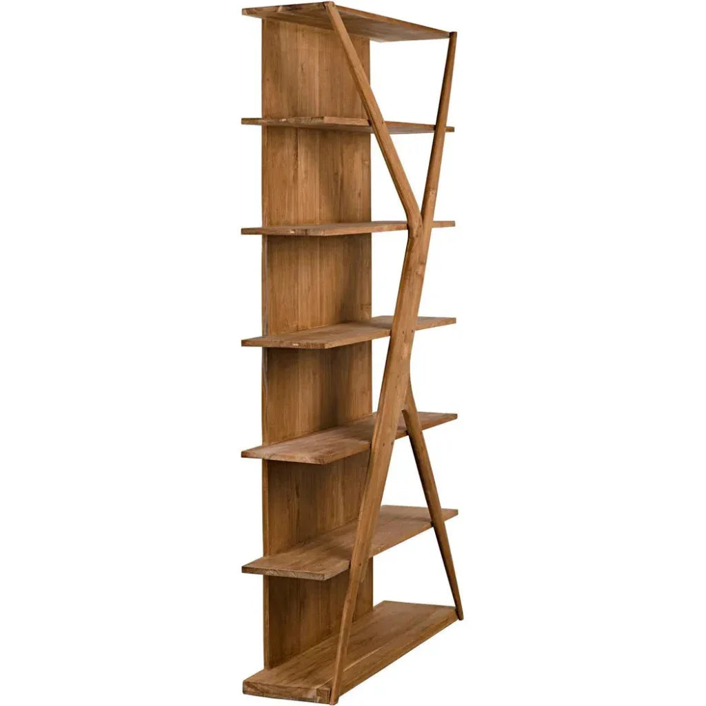 Teak Wood Bookcase