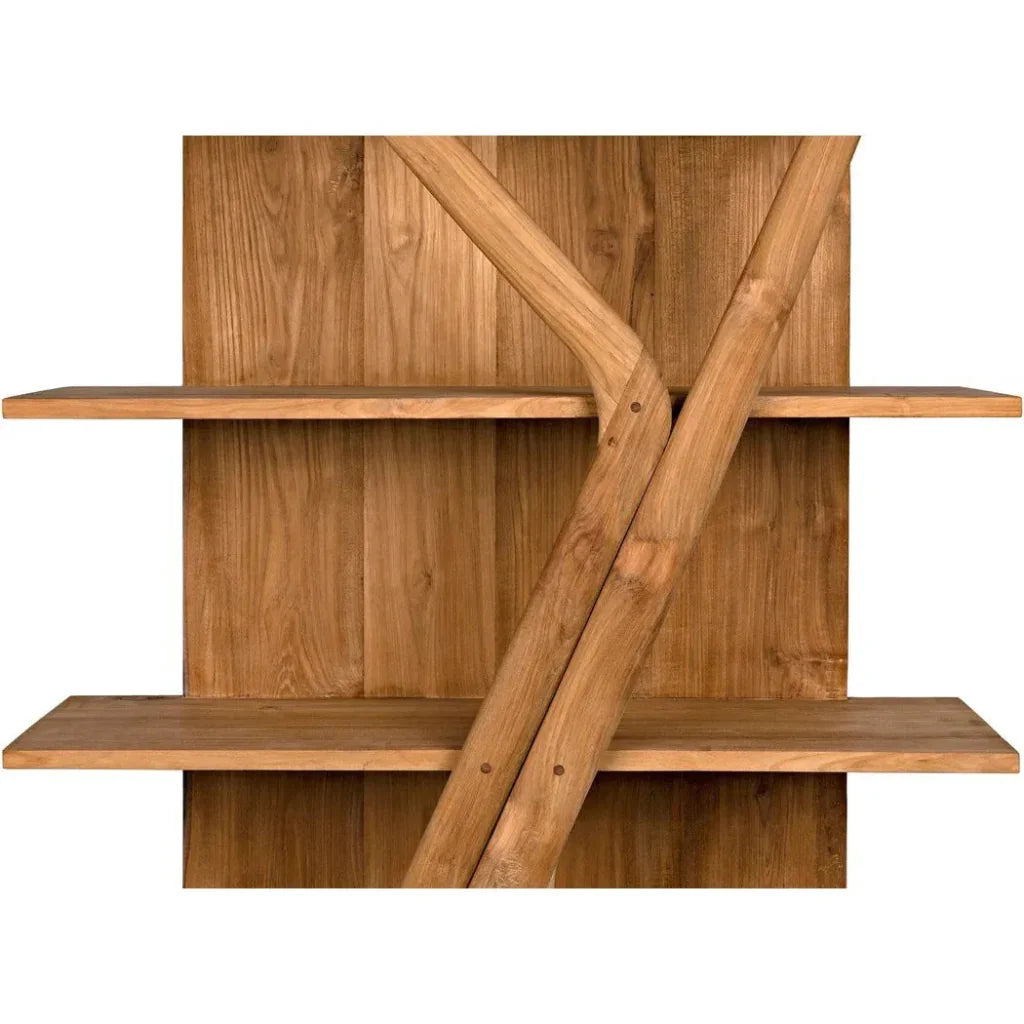 Teak Wood Bookcase