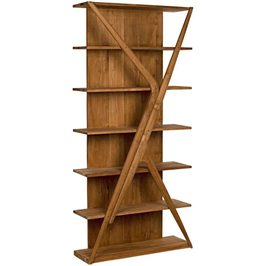 Teak Wood Bookcase