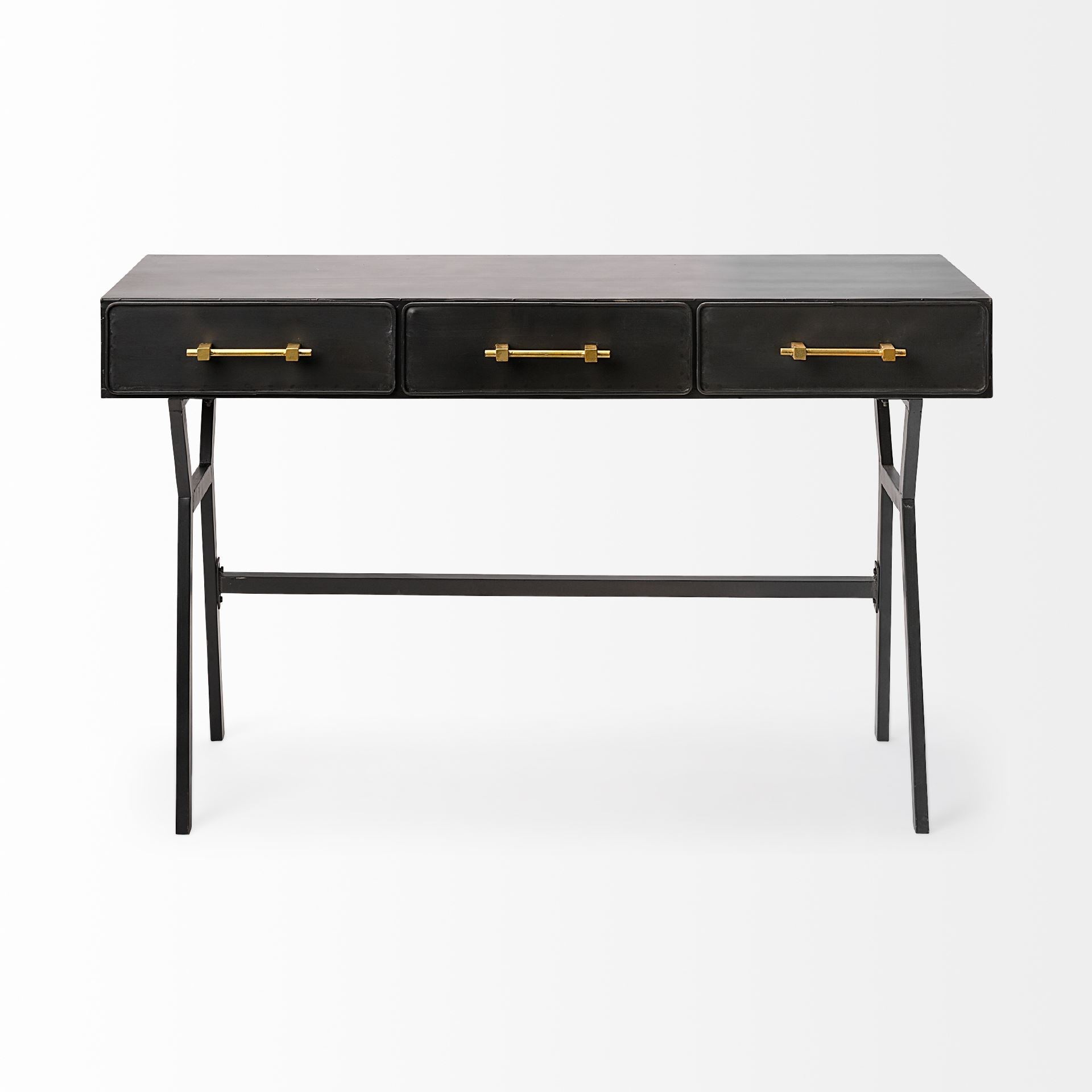 Three Drawers Metal Office Desk